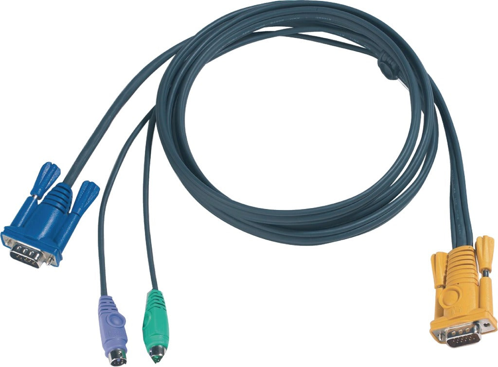 Aten 2L-5206P KVM-Spezialkombinationskabel, VGA PS 2