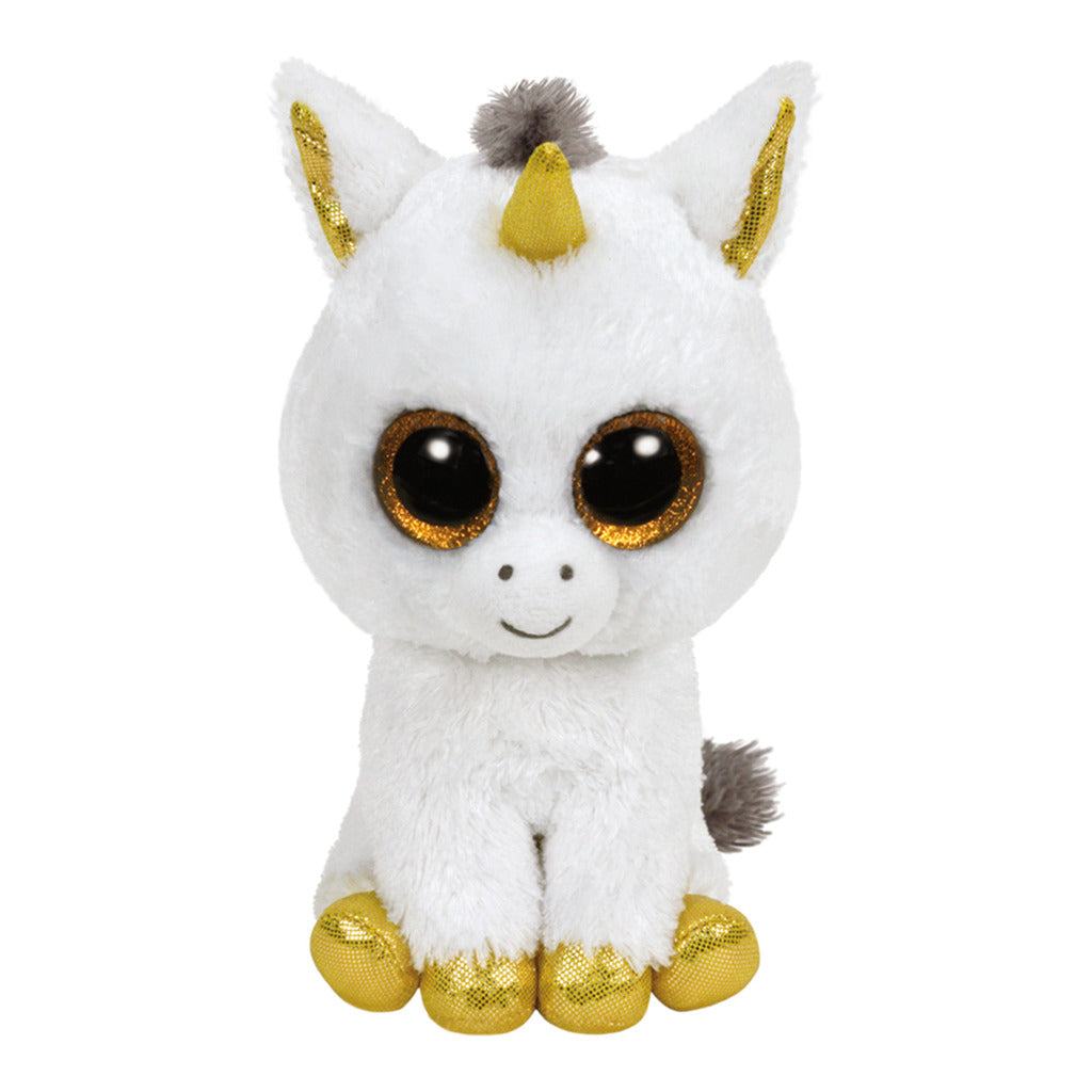 Ty Beanie weißes Einhorn Pegasus Kuscheltier 15cm