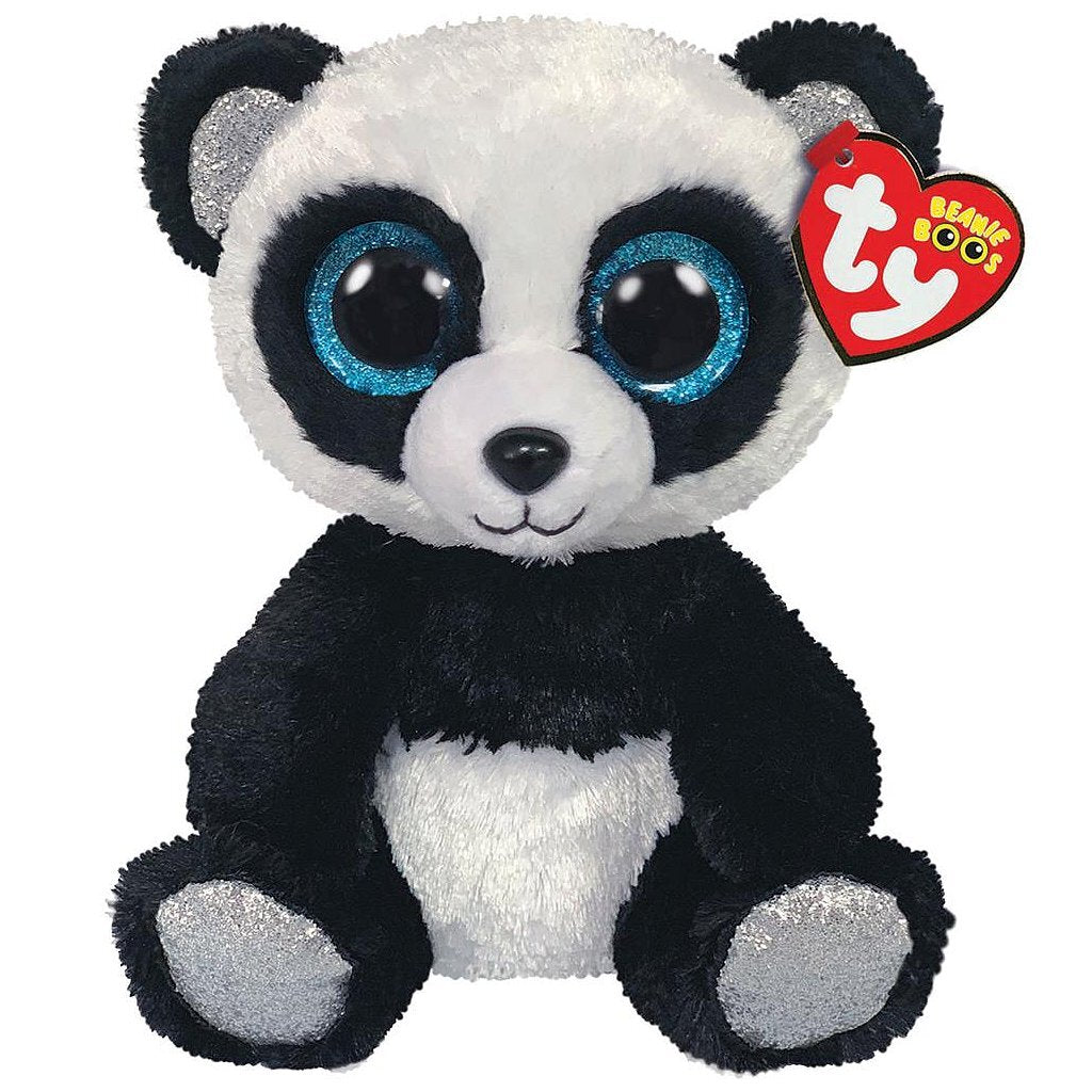 Ty Beanie Boo #039;s Kuscheltier Pandabär Bambus 15 cm