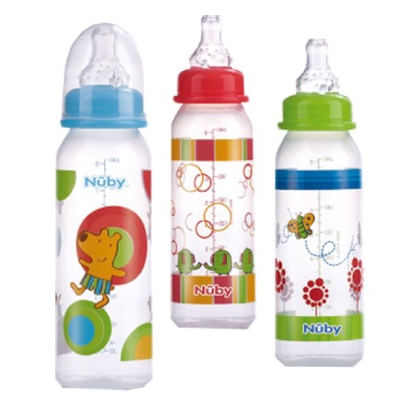 Nuby Babytrinkflasche 240ml sortiert