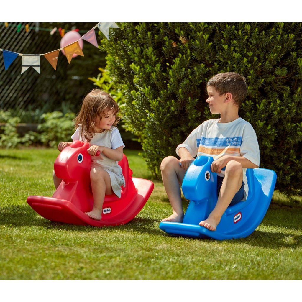Little Tikes Schaukelpferd blau