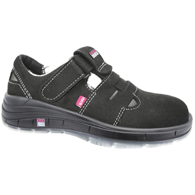 Hks Sandale Dame 1 m Klettverschluss S1 | schwarz | Größe 40 - 00.162.055.40