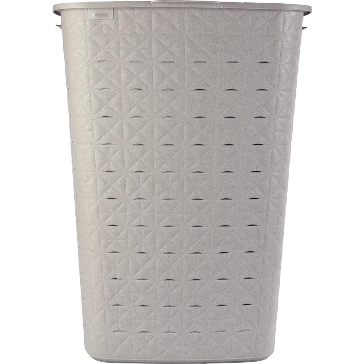 Curver Softex-Wäschebox mit taupefarbenem Deckel