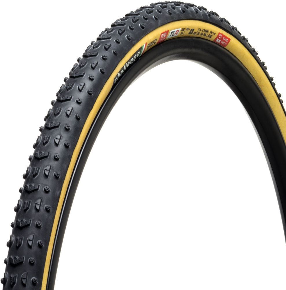 Herausforderung - Grifo Pro ot TLR 700x33c Black Braun