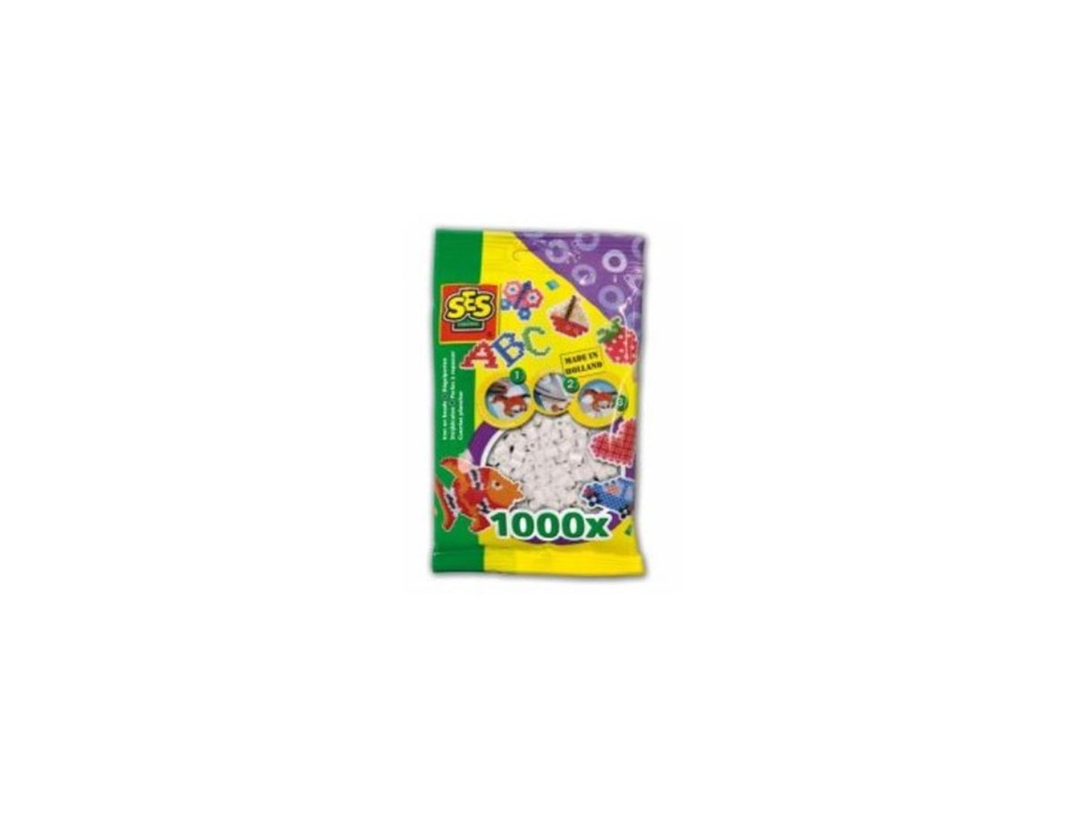 Ses Bügelperlen weiß 1000 Stk.