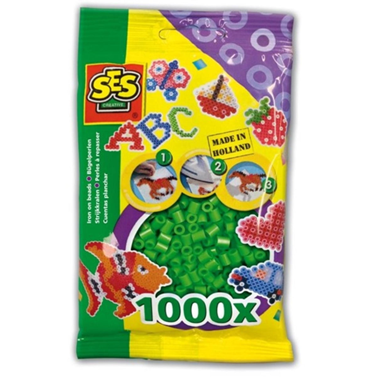 Ses Bügelperlen grün 1000 Stk.