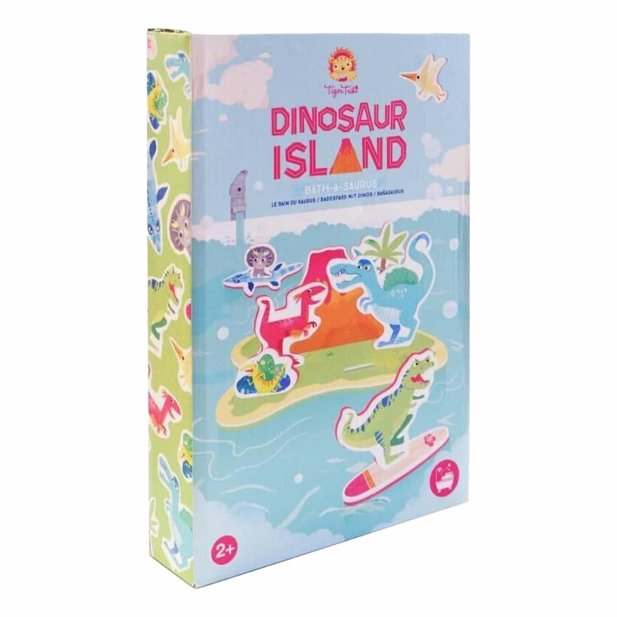 Dam Tigerstamm Badespielzeug Dinosaurier Insel