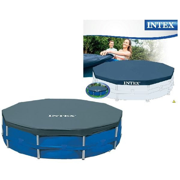 Intex 28030 Abdeckung für Schwimmbadrahmen 305 cm blau