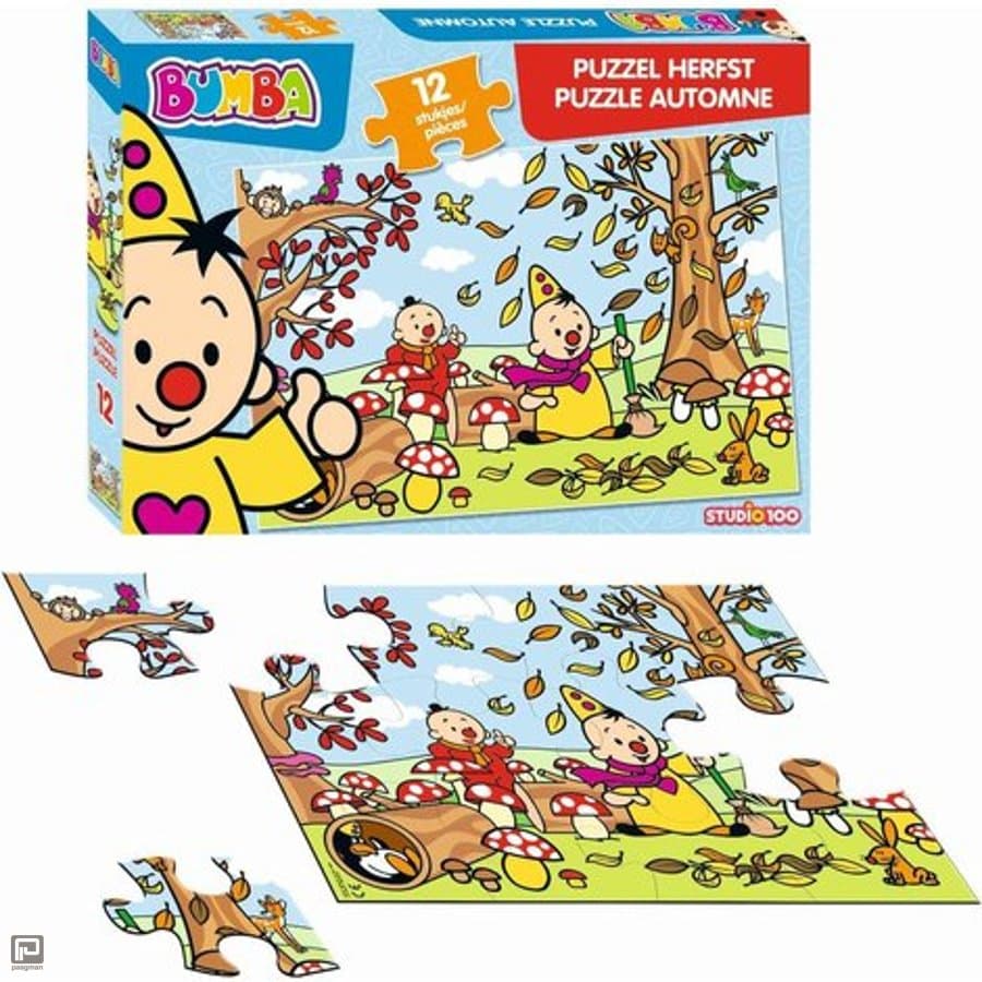 Studio 100 Bumba-Puzzle – Herbst – 12 Teile