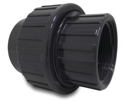 3-teilige PVC-Kupplung 25 mm x 3 4 10 bar