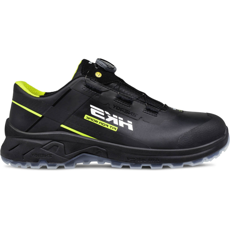 Hks Arbeitsschuh Airguard Neon Black Boa S3L Low | schwarz | Größe 41 - 4040005668412