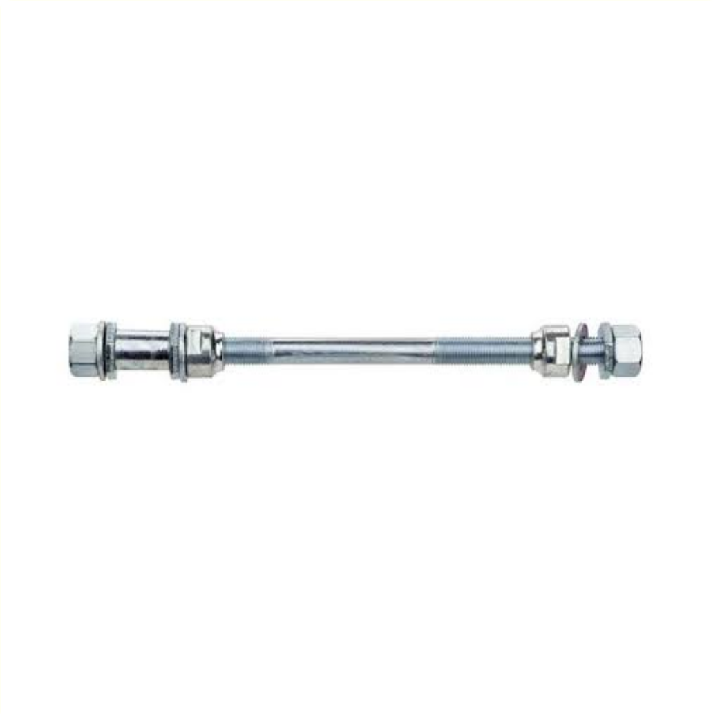 Hinterachse für 7 -Geschwindigkeits -Freilauf -Hub 38 Draht 178 mm Länge