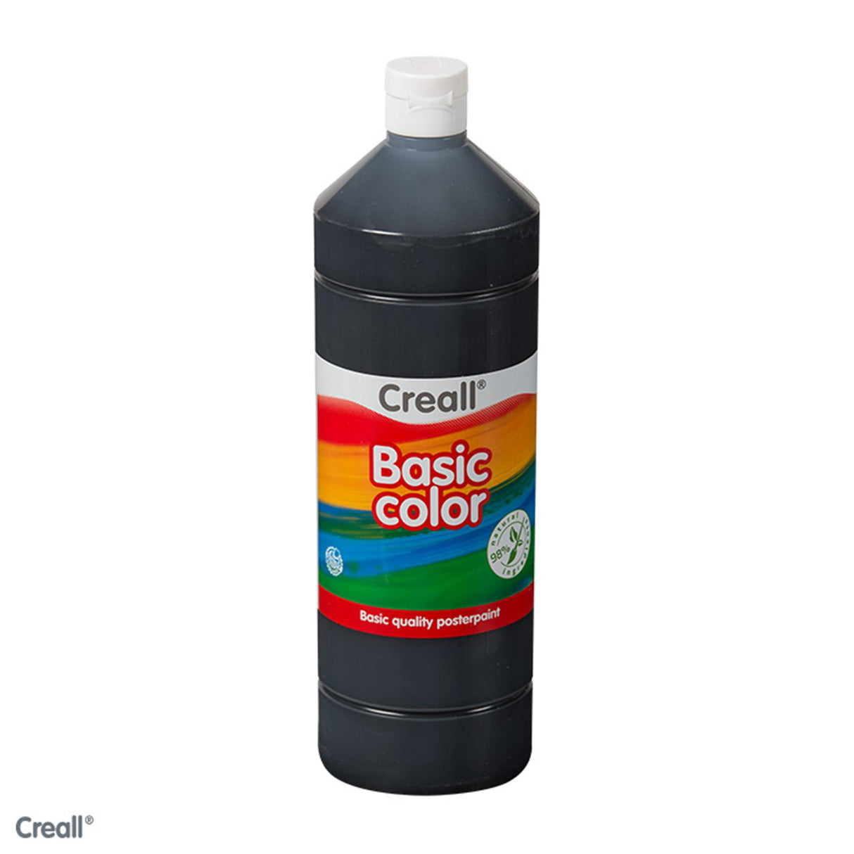 Grundgouache schwarz 500 ml