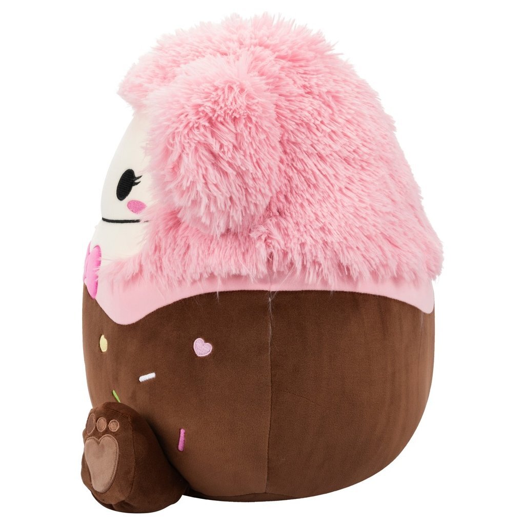 Squishmallows Kuscheltier Brina in Schokolade getauchter rosa Bigfoot 40 cm