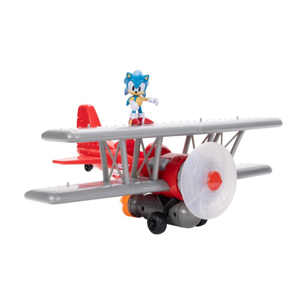 Andere Marken Sonic Tornado Biplane inklusive 6,5 cm großer Figur