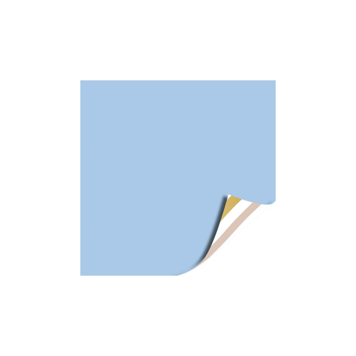 Kassaplan coated cadeaupapier dubbelzijdig 50cm 100m painted lines blauw