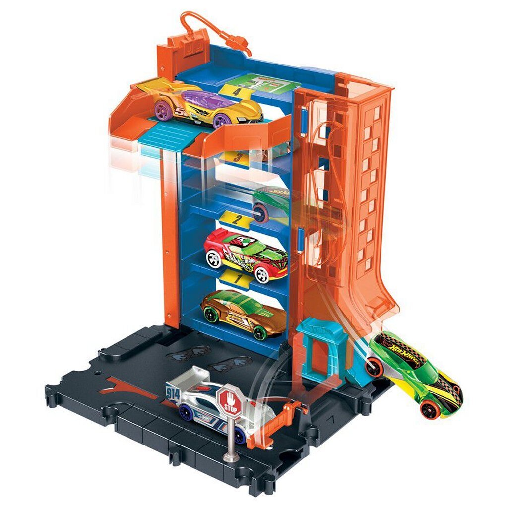 Mattel City Downtown Spielset sortiert