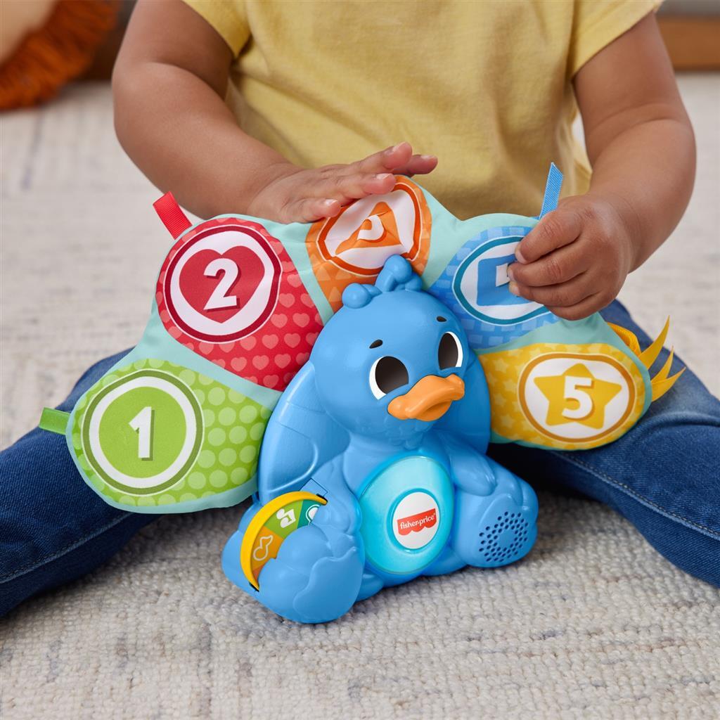 Fisher Price Linkimals Zählen und Färben von Pfauen + Licht und Ton
