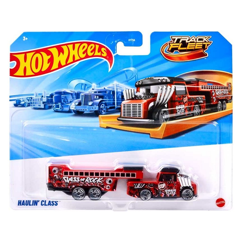 Mattel Hot Wheels Hyt56 Track Fleet sortiert | 6 Stück