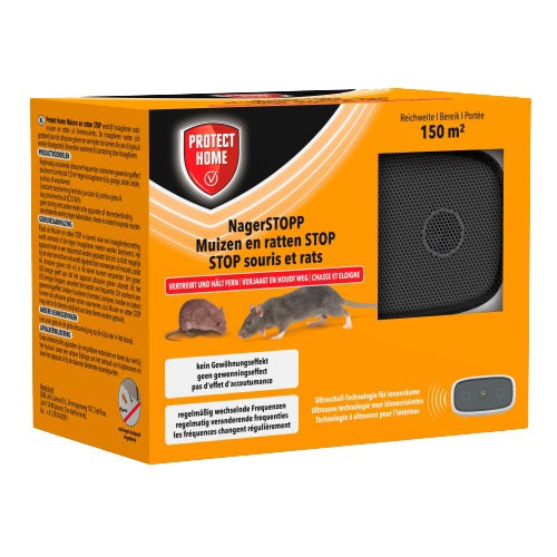 Pro-tect 1072222 – Ultraschall-Maus und Ratte 150 m | 1 Stk