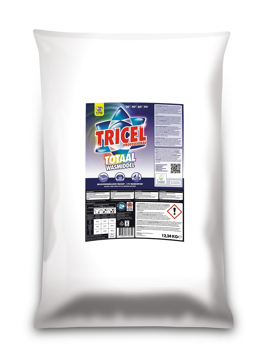 Tricel professionelles Vollwaschmittel Pulver (12,24kg)