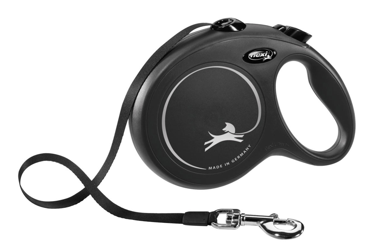 Flexi Retractable Line Classic Tape schwarz