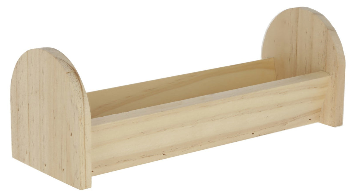 Kerbl Produkte Futtertrog für Nagetiere 28 x 10 x 10 cm aus Holz