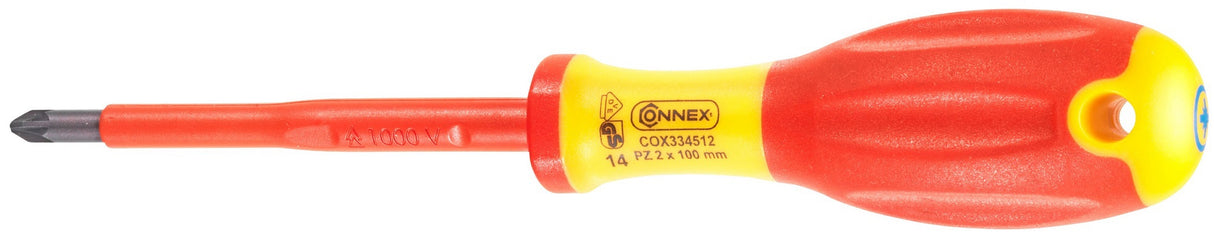 Connex-Schraubendreher Kreuz pz2 100 mm isoliert 1kv1c