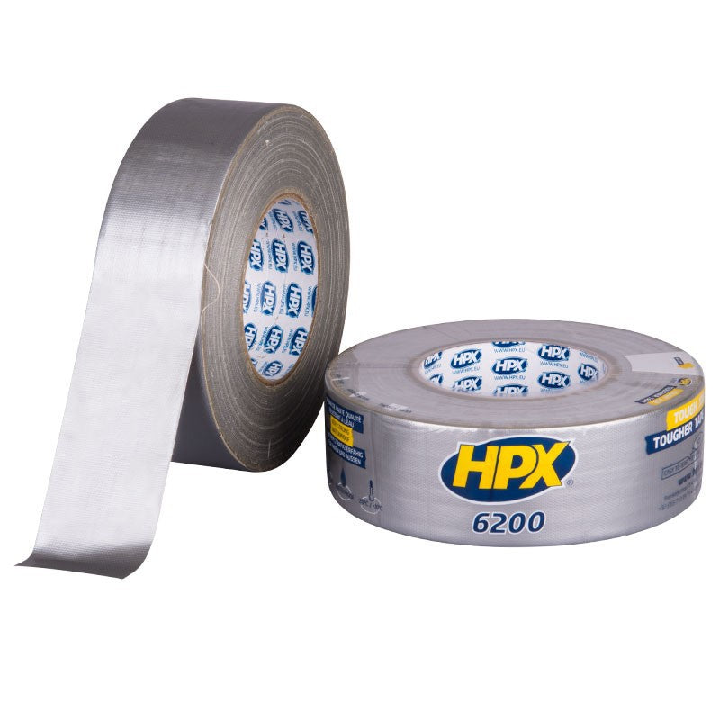 Hpx producten duct tape reparatietape grijs 48mm x 50m