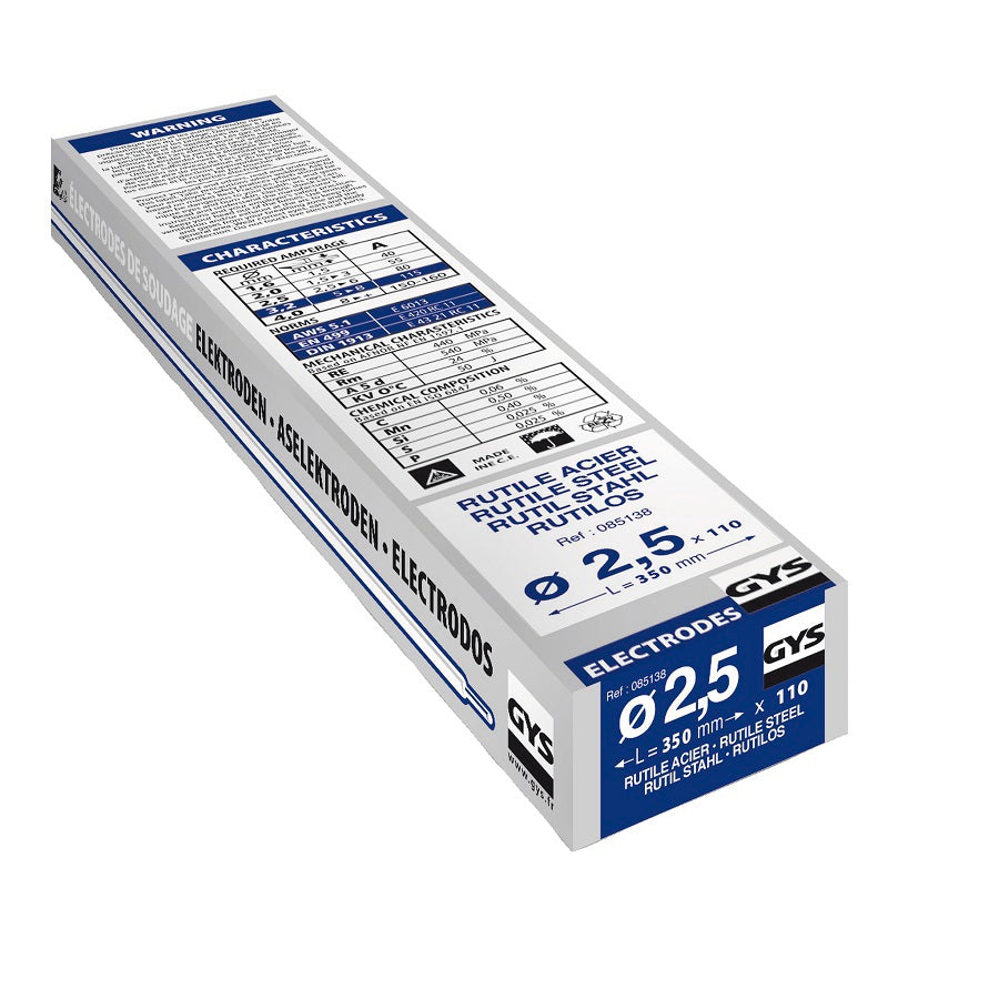 Gys producten las elektrode 25mm 110st