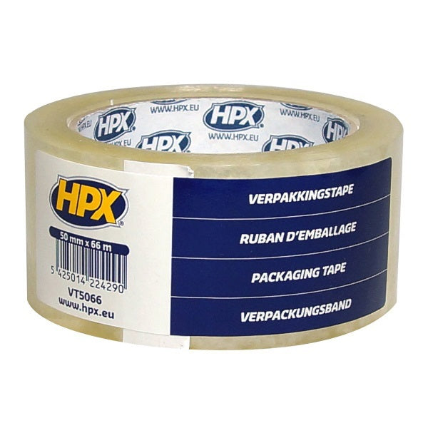 Hpx-Packband | transparent | 50 mm x 66 m – vt5066 – vt5066