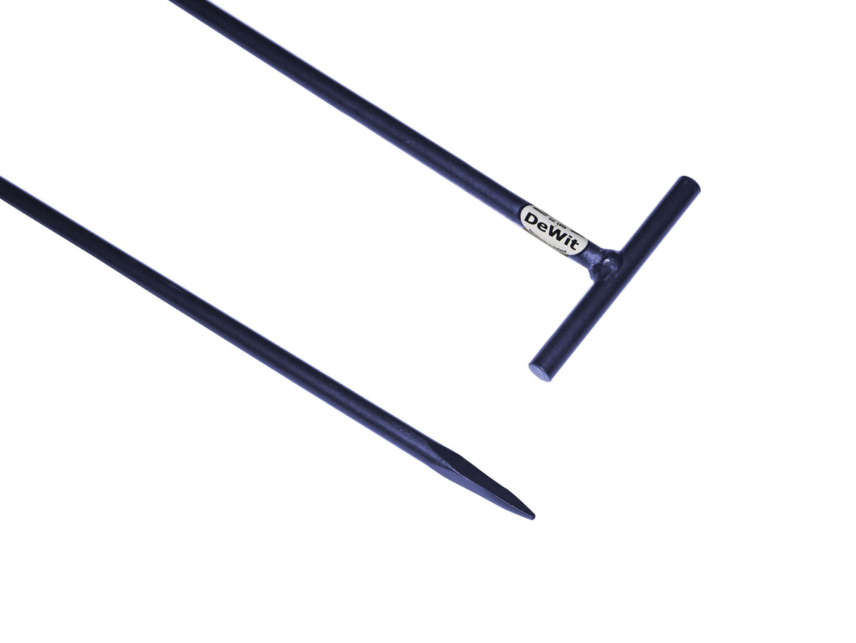 Der weiße Drahtstift 800 x 16 mm hat einen Entweißkopf