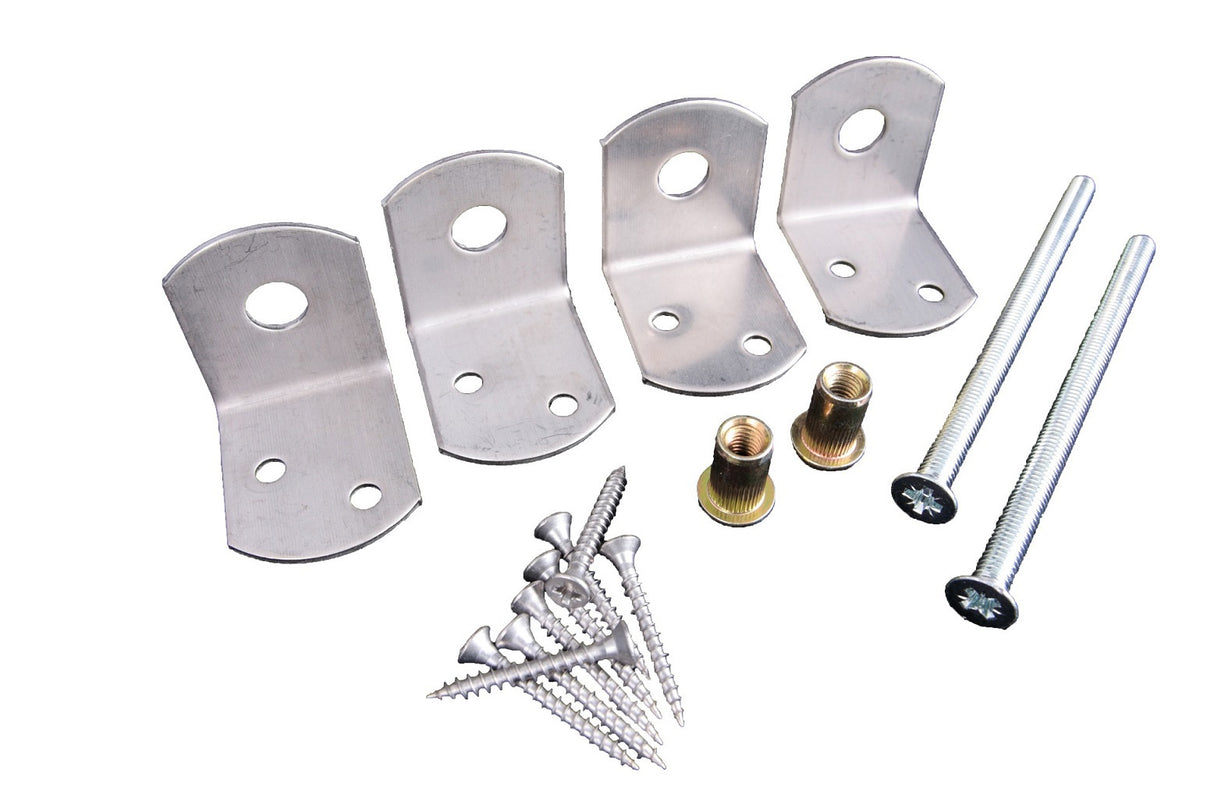 Waelbers Uni Fitting Set Bolzen L100mm Schrauben Edelstahl