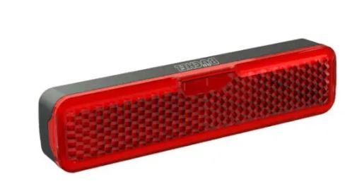 LED-Rücklichtreflektor Buchel Z-Stripe E-Bike 6-48V 80mm Stvzo mit Bremslicht auf Karte