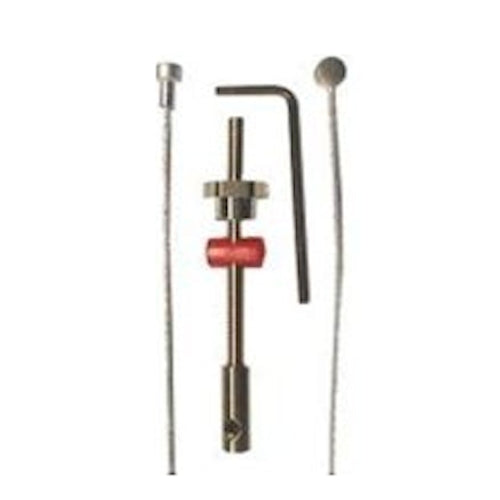 ELVEDES 6473 Edelstahl Indoor -Kabel -Kabel -Trommelbrems -Tonne -Peer mit Stelbout auf der Karte