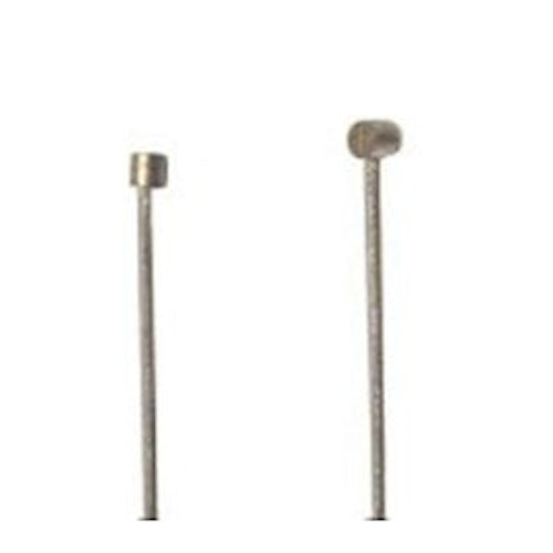 Schalten Sie das innere Kabel ELDEN 2250 mm verzinkt Ø1.1mm Shimano Huret N-Nipple und T-Nippel (auf der Karte)