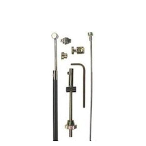 Bremskabel für Trommelbremse 1350 1000 mm schwarz Silber