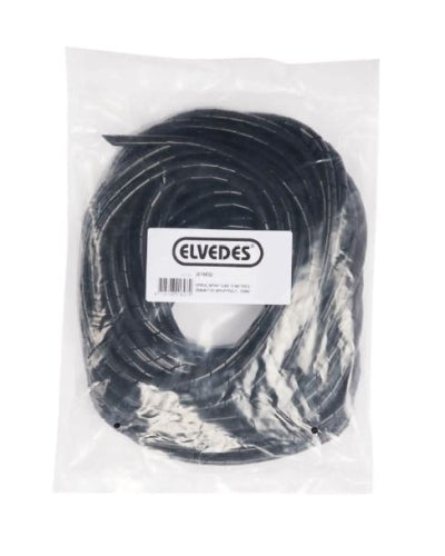 Elvedes Spiralschlauch (6mm) 10 Meter schwarz