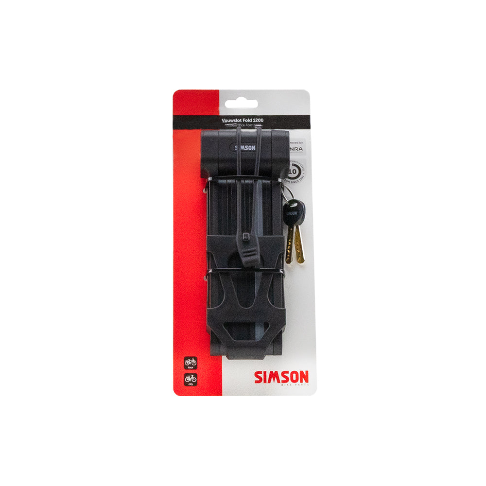 Simson Faltschlossfalte 120cm | Sicherheitsstufe 10