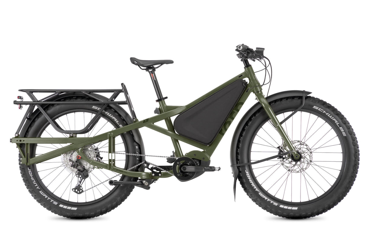 Tern elektrisches Lastenfahrrad Orox S12 (#1) E-Bike Orox S12 27 46 12G Kieferngrün matt