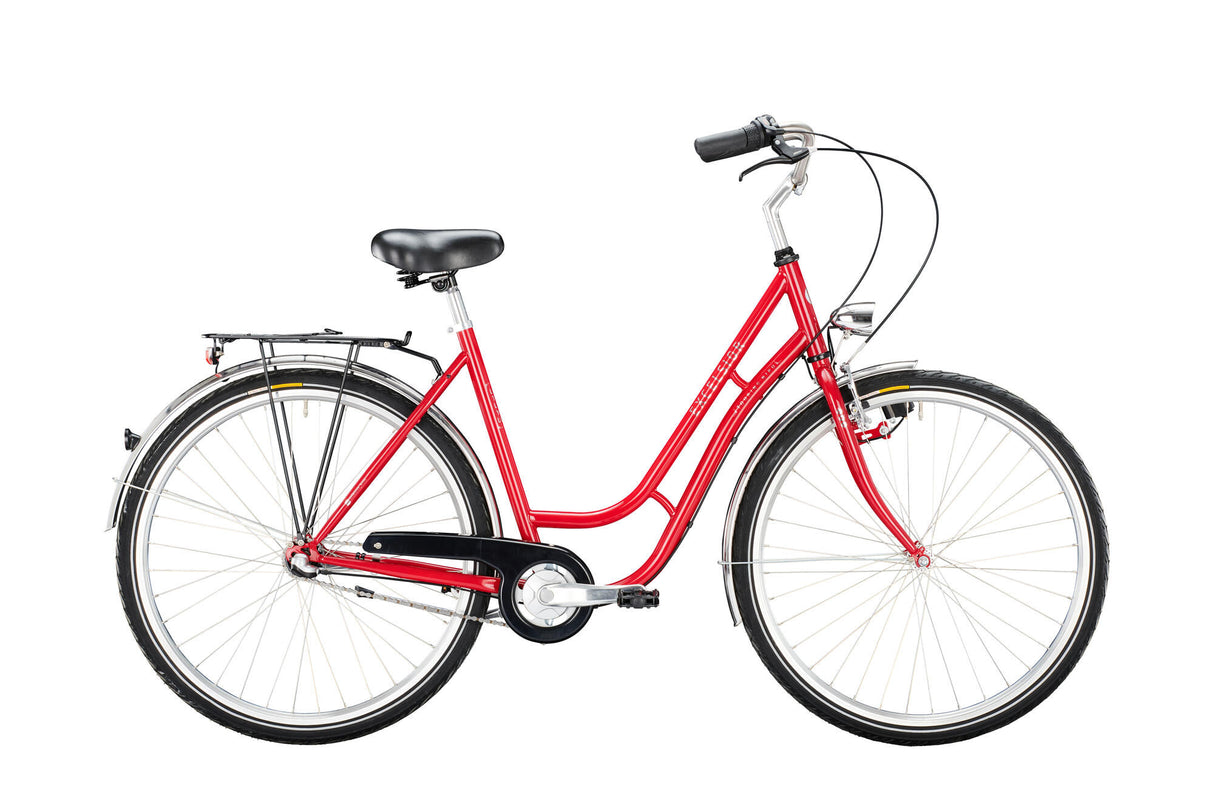Excelsior Citybike Touring Niro Mod. 24 Bike Touring Niro 28 55 Tour 3G Red Met.