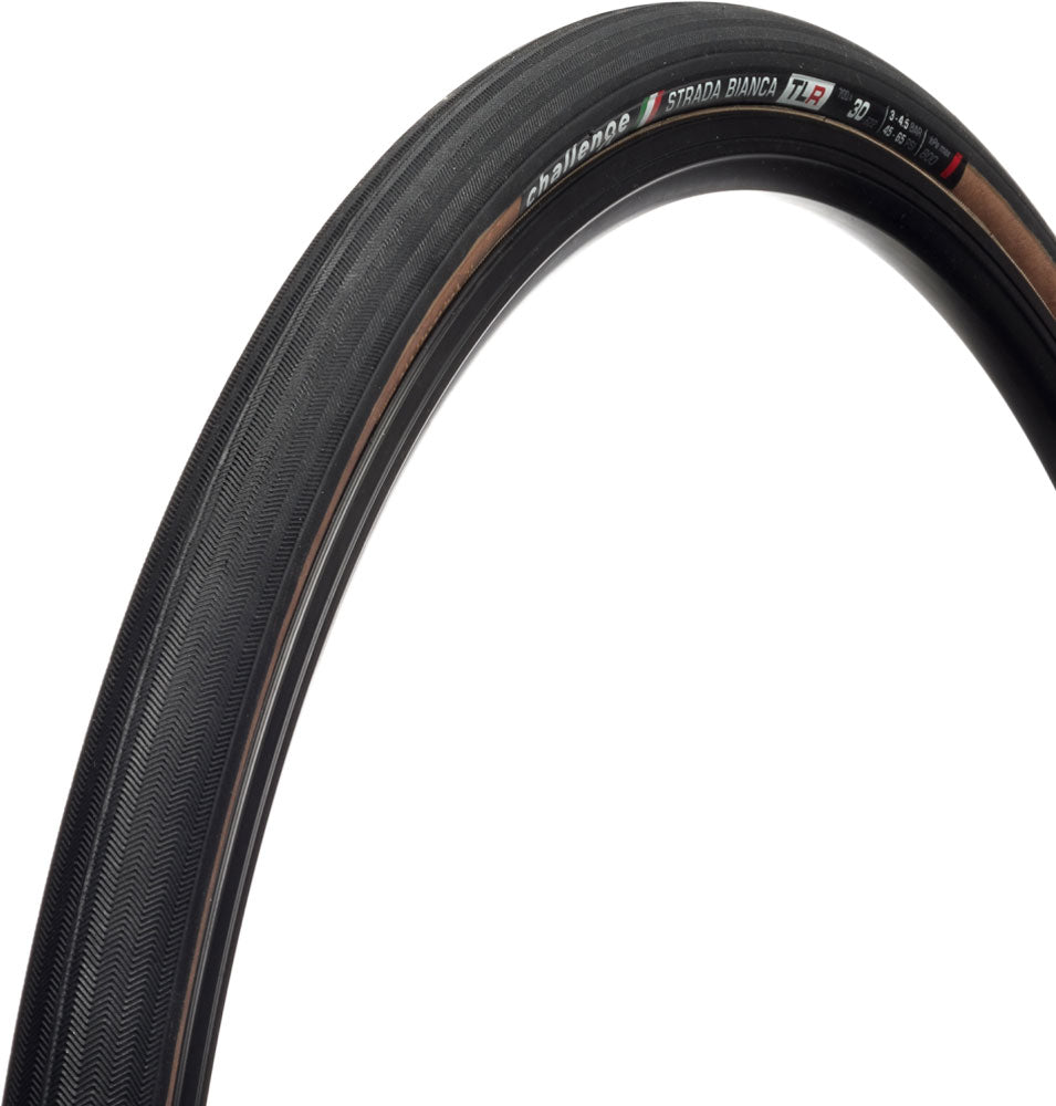 Herausforderung - Strada Bianca TLR 700x36c Black Braun