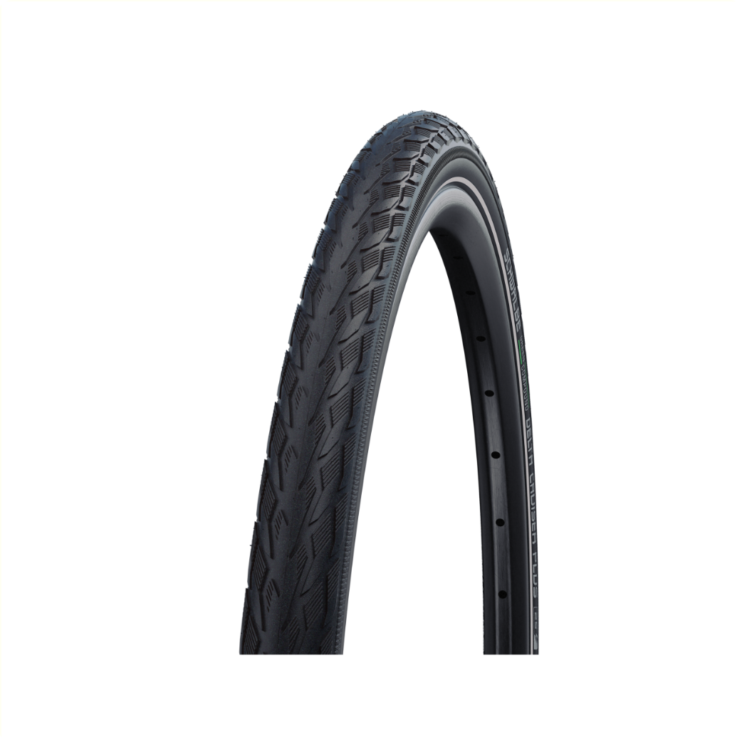 Schwalbe Delta Cruiser (K-Guard, Schwarz mit Reflexion, 26x1 3 8, Etro 37-590