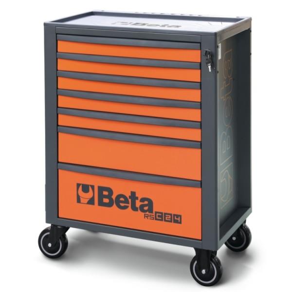 Beta Werkzeugwagen 7 Schubladen RSC24 7-n schwarz