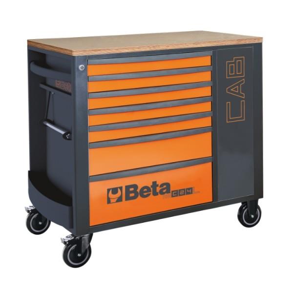 Beta Werkzeugwagen 7 Schubladen RSC24L 7-o