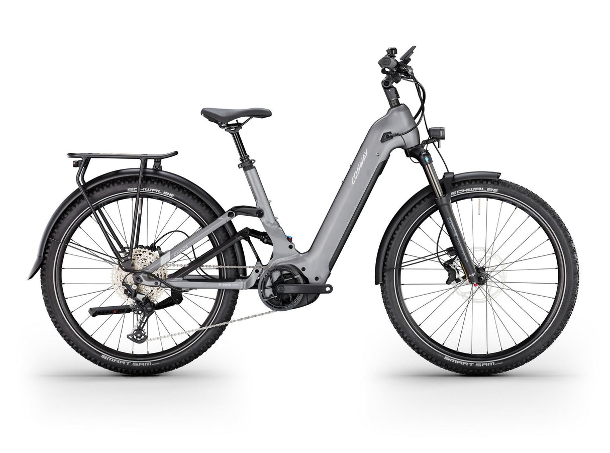 Conway Elektro-SUV Cairon SUV FS 4.0 (#1) E-Bike Conw.Cairon SUV FS 4.0 27 46 12SP hellblau