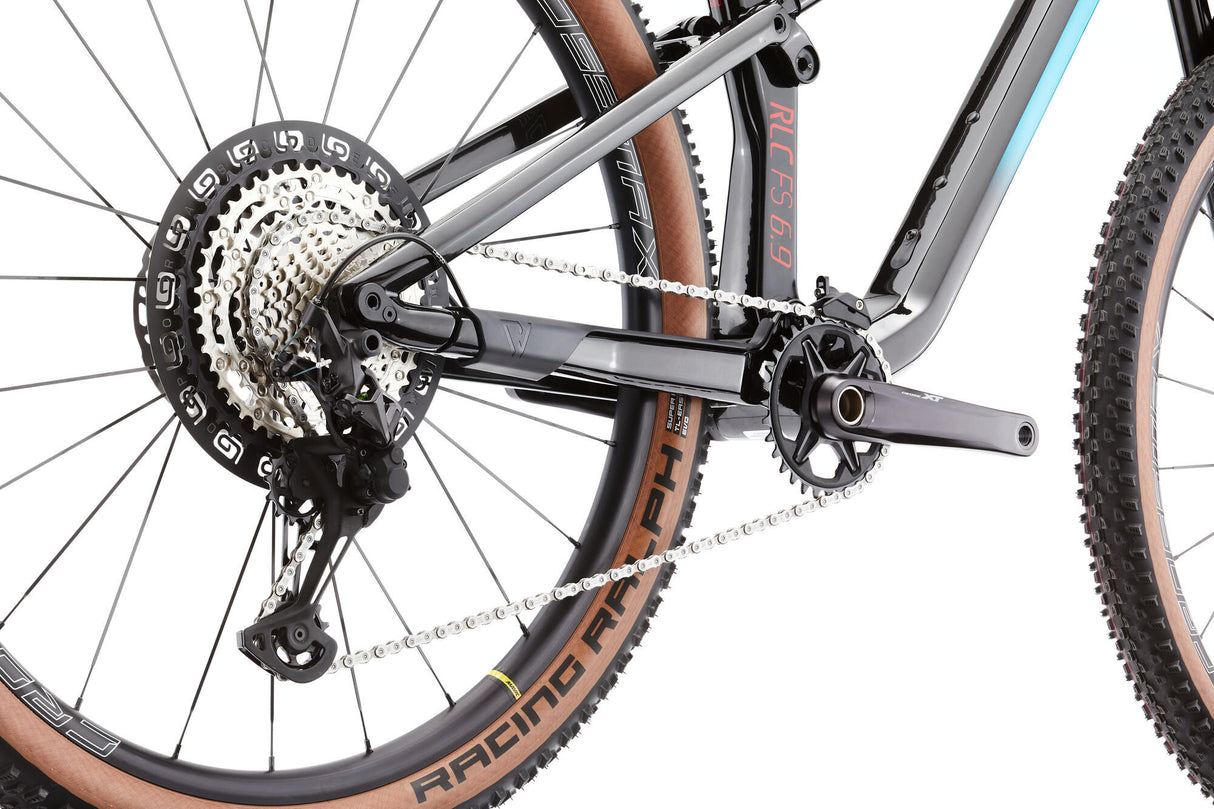 Conway MTB Vollfederung RLC FS 6.9 Mod. 23 Fahrrad con.rlc fs 6,9 29 43 voll sus.12sp topasrot