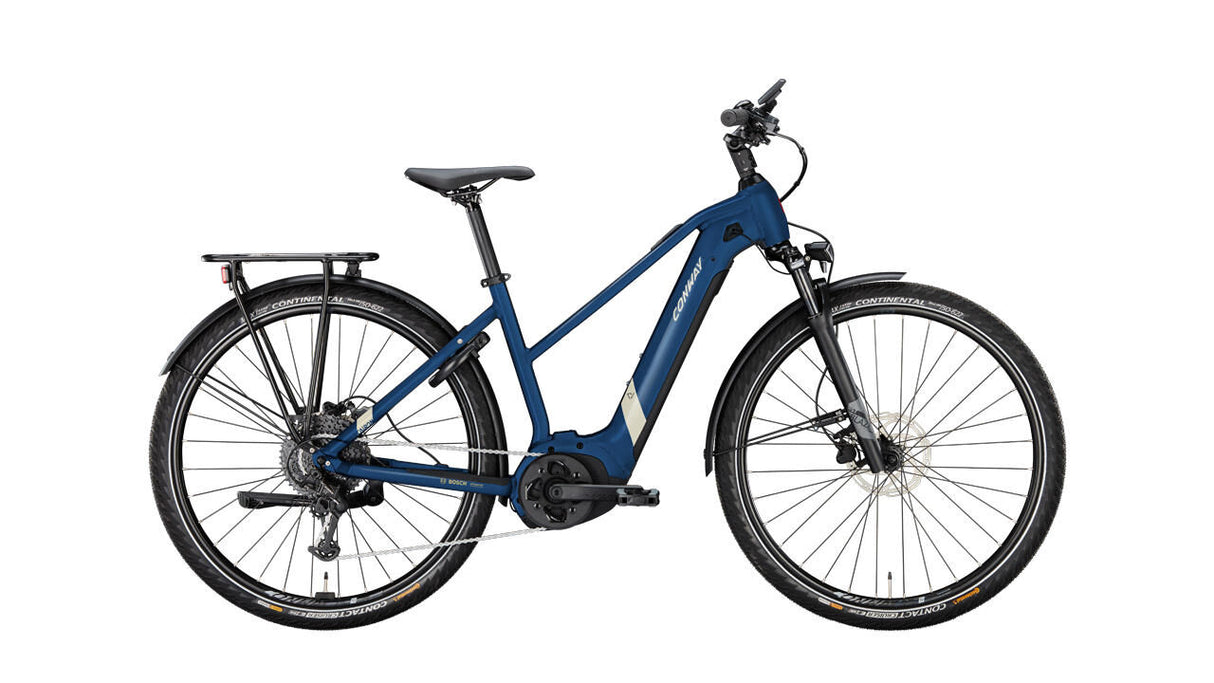 Conway Elektro-Trekkingrad Cairon T 2.0 500 mod. 23 E-Bike conw. cairon t 2,0 500 28 42 Treppe. blaue Des.