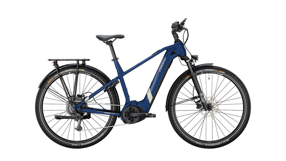 Conway Elektro-Trekkingrad Cairon T 2.0 625 mod. 23 ebike conw.cairon t 2,0 625 28 57 diam. blaue Des.