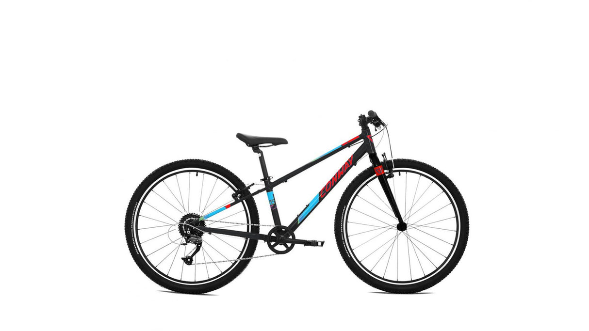 Conway MTB Kinder- und Jugendfahrrad MS 260 starr mod. 23 Fahrrad conw.ms260 starr 26 31 diam.9sp schwarz rot